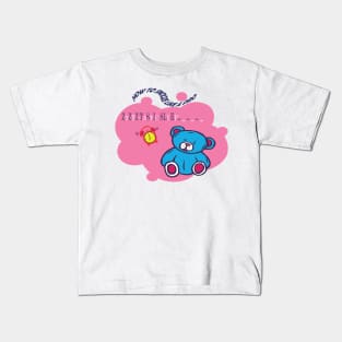 snooze like a pro 2 Kids T-Shirt